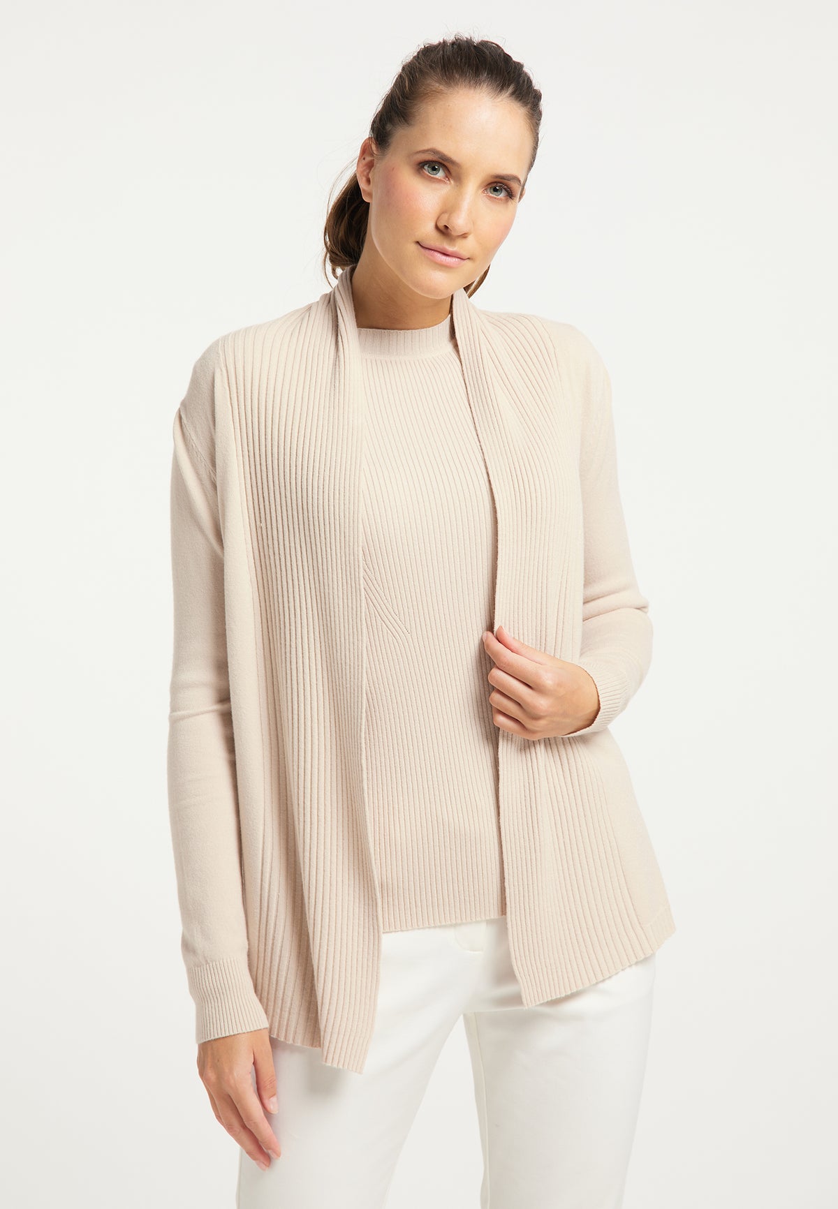 DreiMaster Klassik Damen-Strickjacke