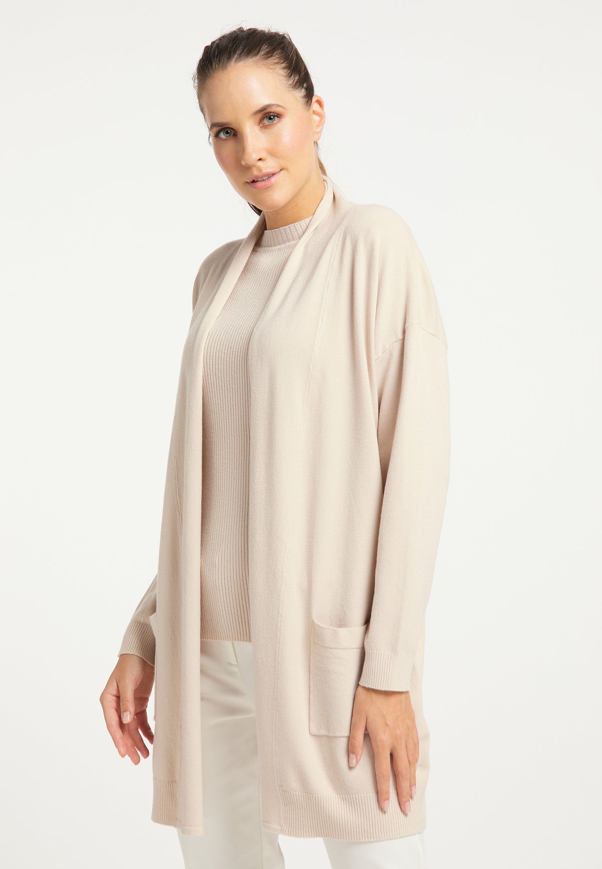 DreiMaster Klassik Kobiety sweter rozpinany