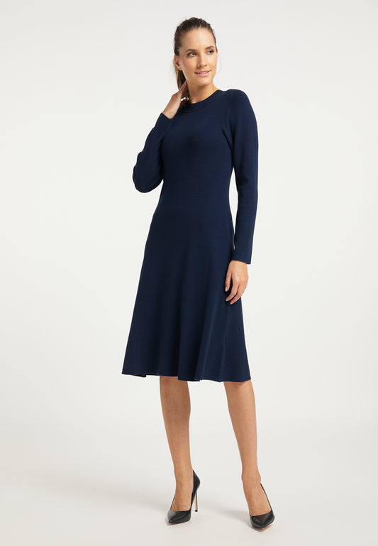 DreiMaster Klassik Damen-Strickkleid