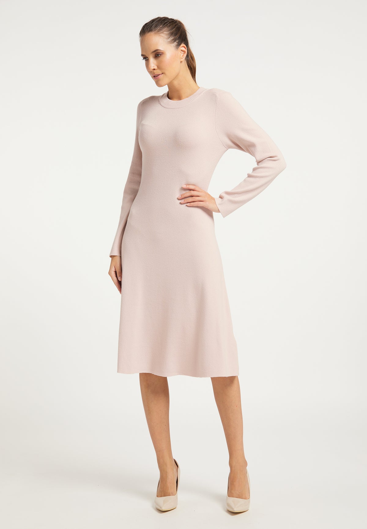 DreiMaster Klassik Damen-Strickkleid