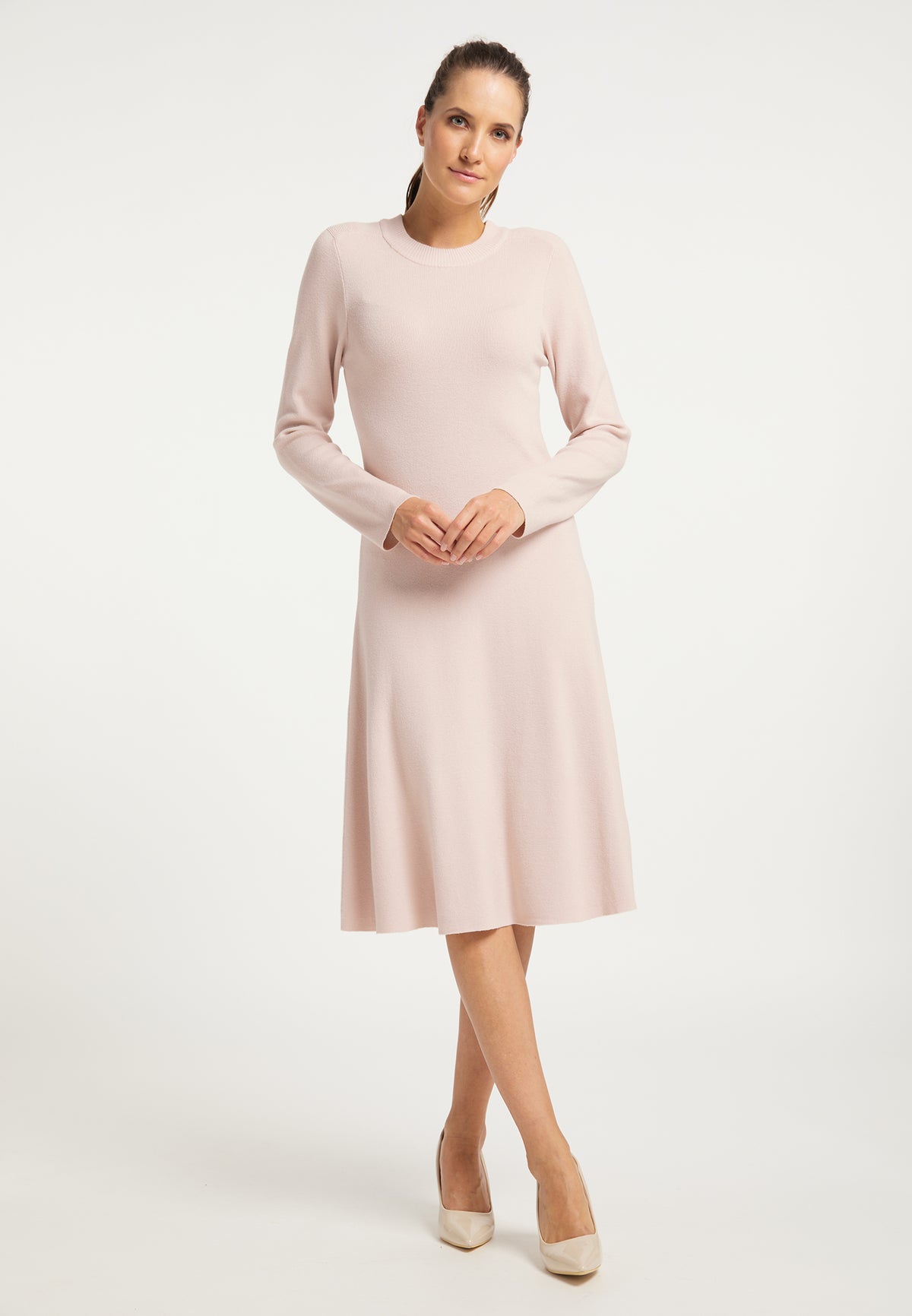 DreiMaster Klassik Damen-Strickkleid