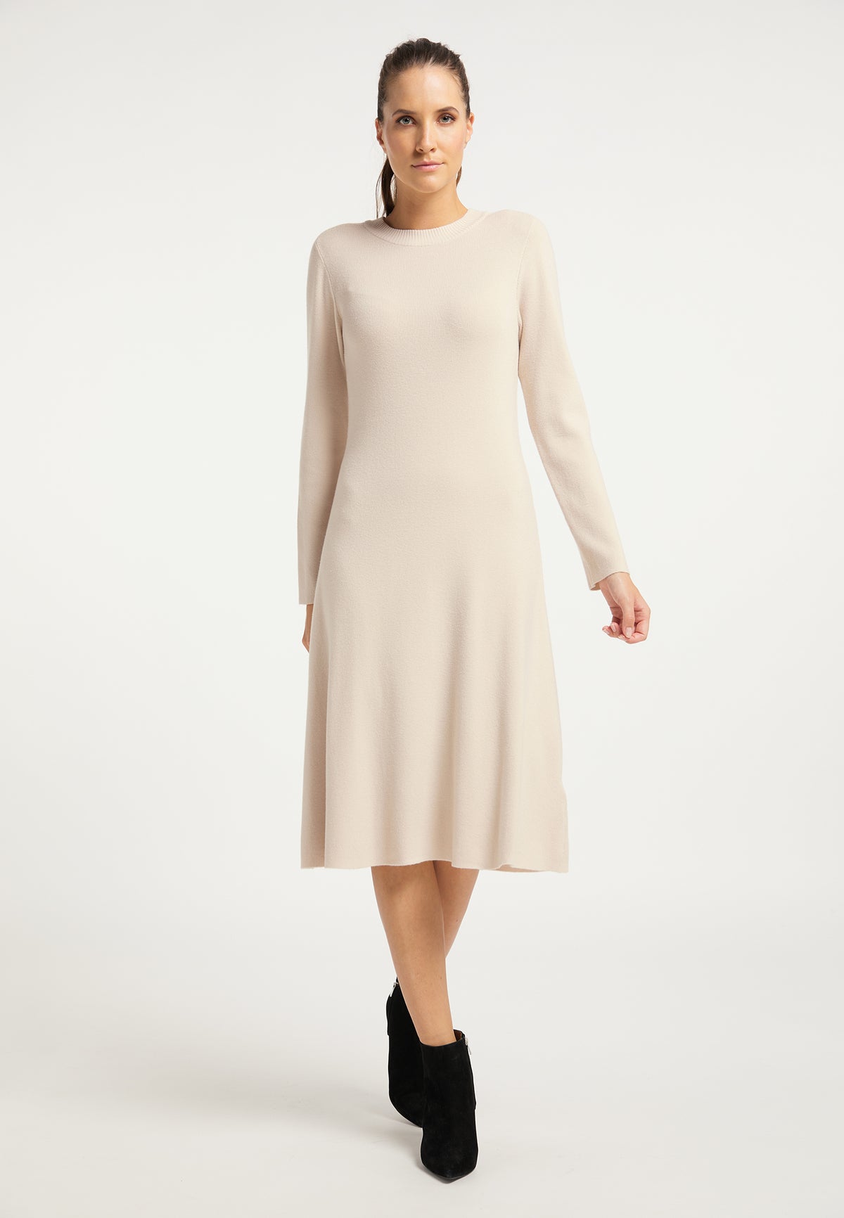 DreiMaster Klassik Damen-Strickkleid