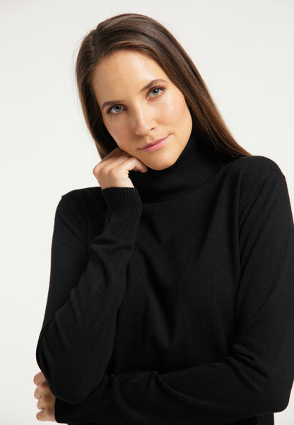 DreiMaster Klassik Damen-Rollkragenpullover