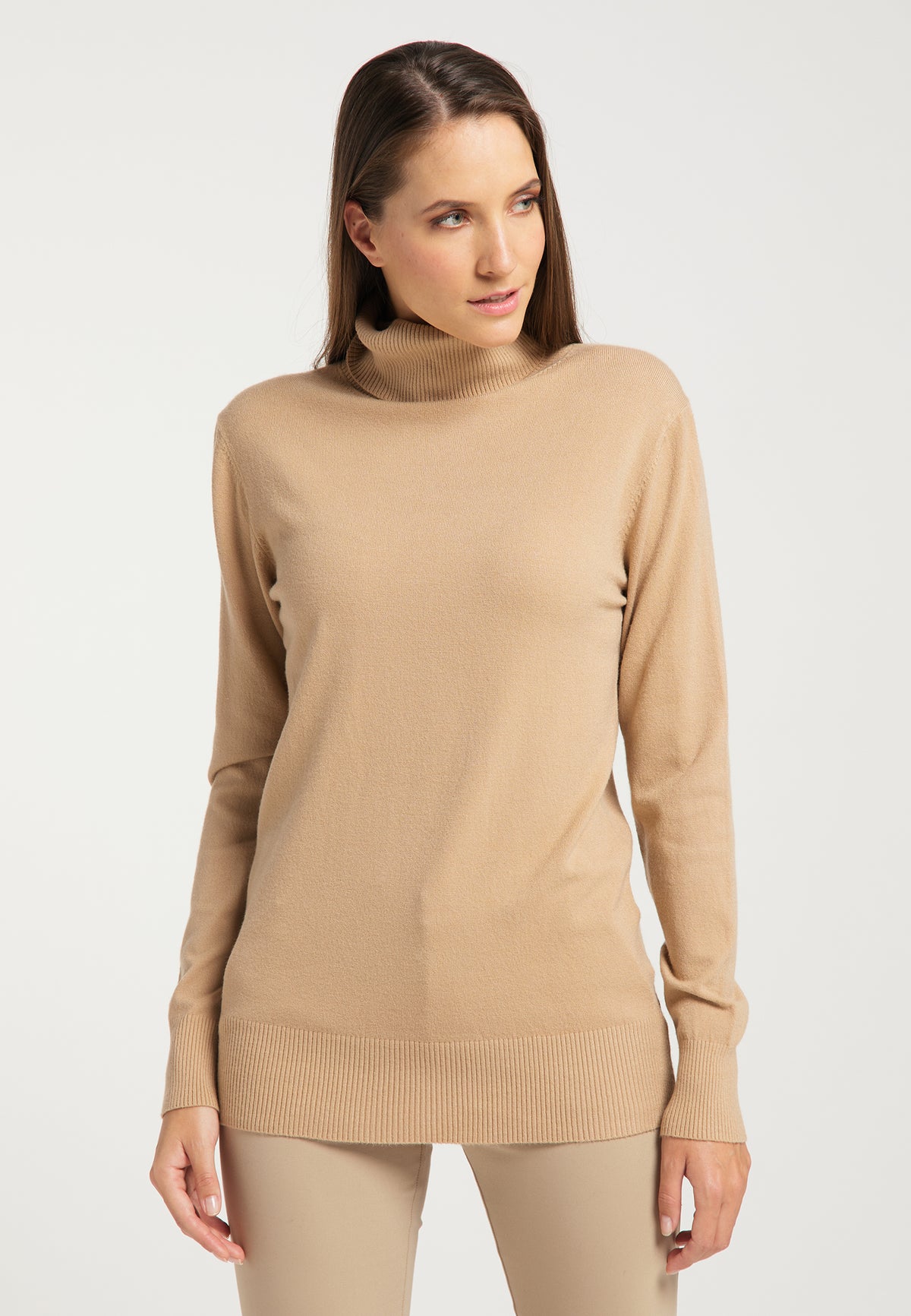 DreiMaster Klassik Damen-Rollkragenpullover