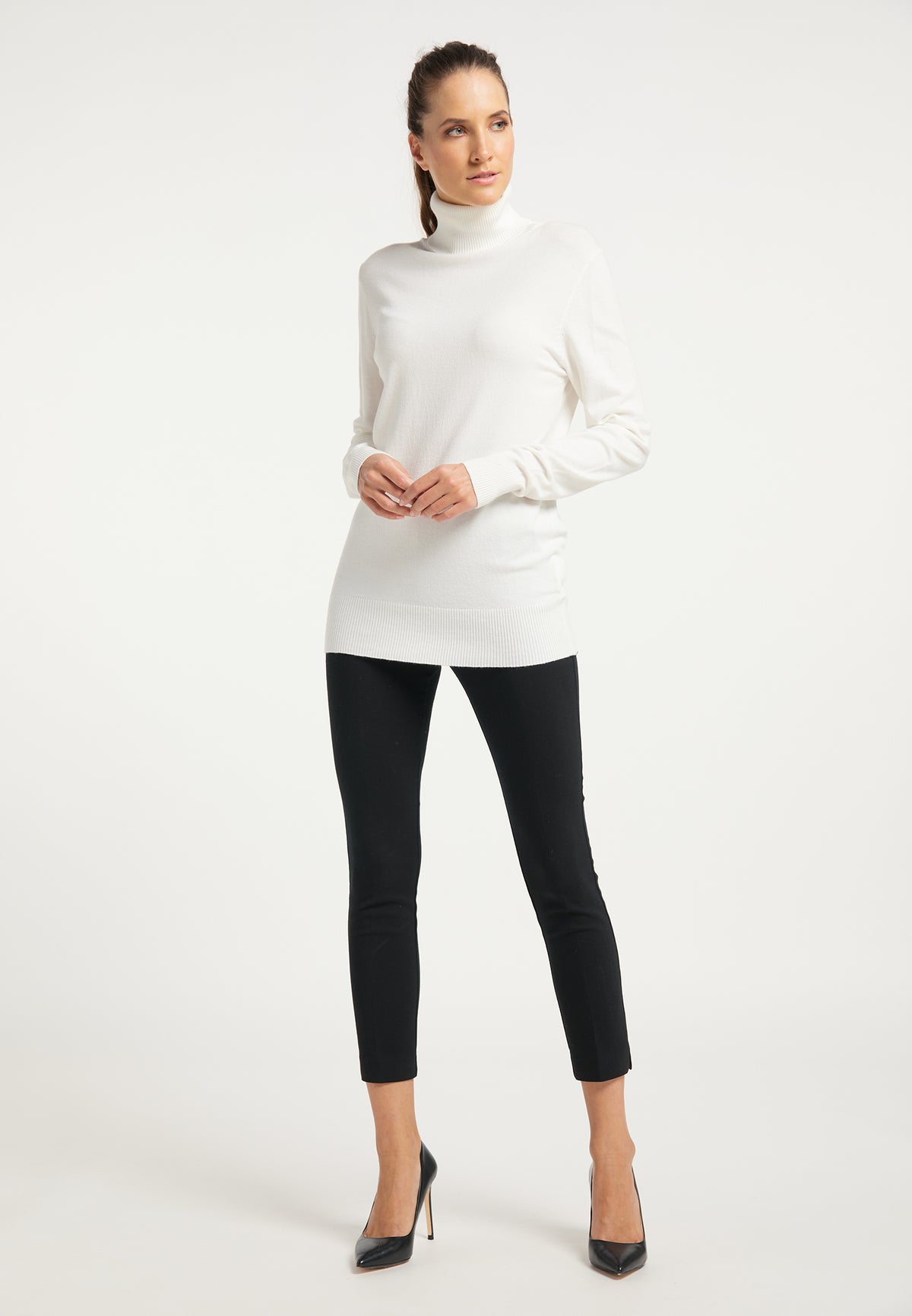 DreiMaster Klassik Damen-Rollkragenpullover