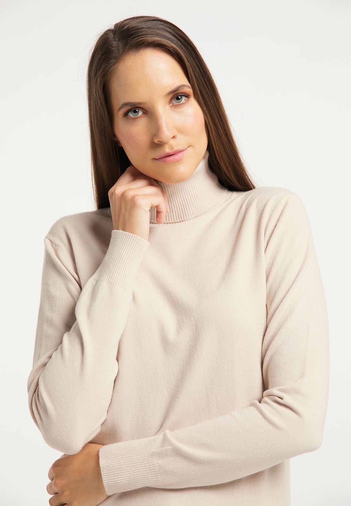 DreiMaster Klassik Damen-Rollkragenpullover