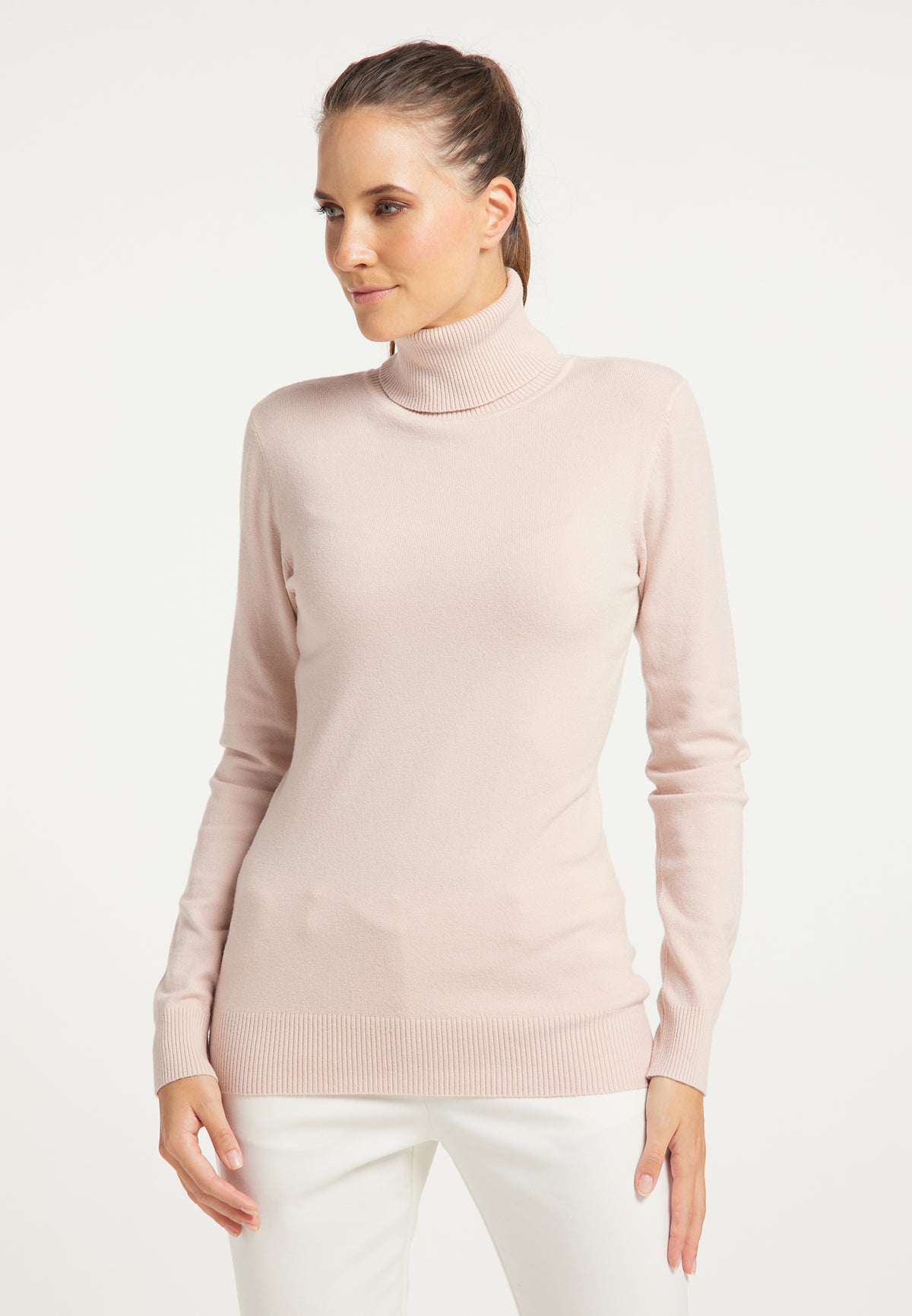 DreiMaster Klassik Damen-Rollkragenpullover