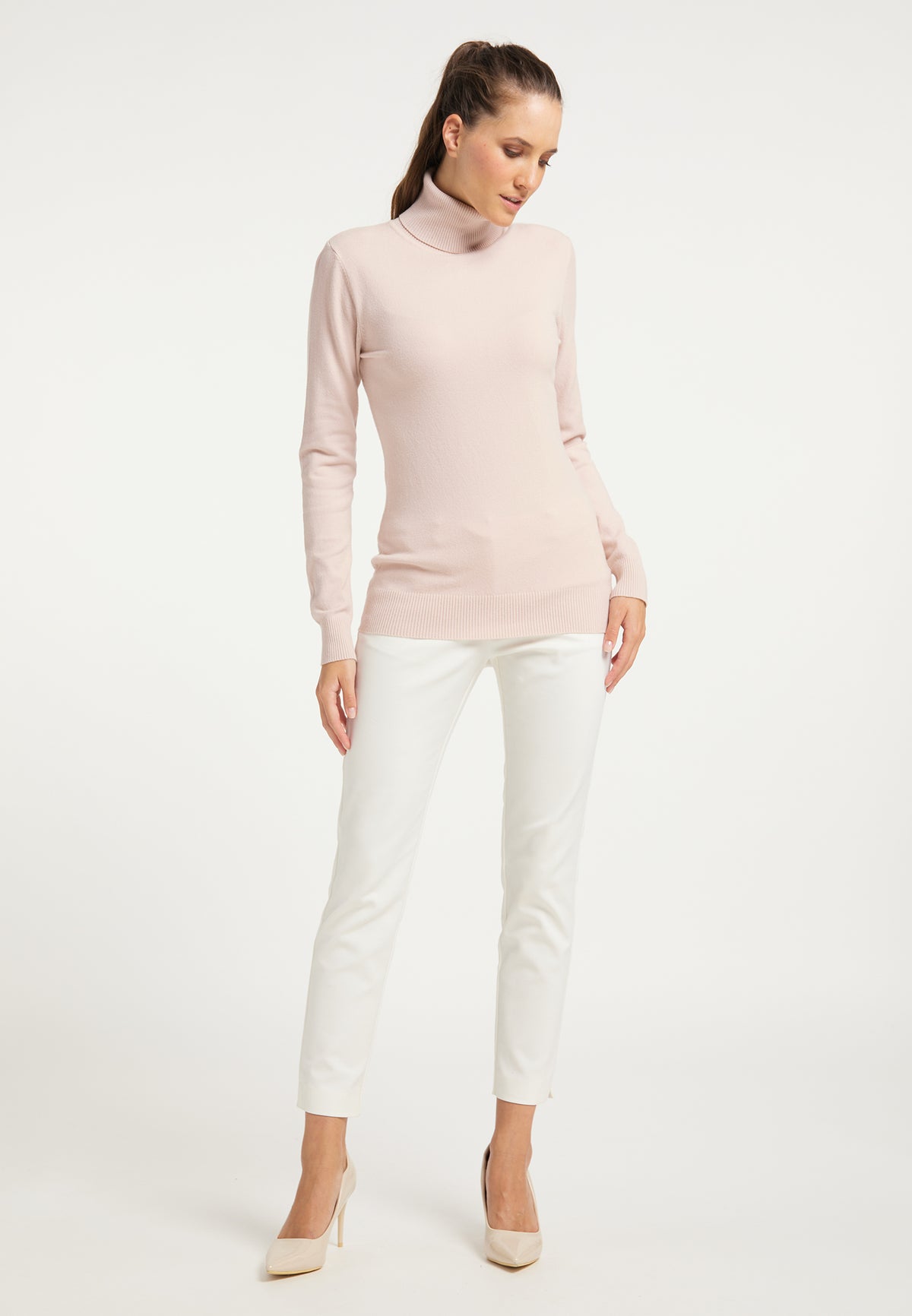 DreiMaster Klassik Damen-Rollkragenpullover
