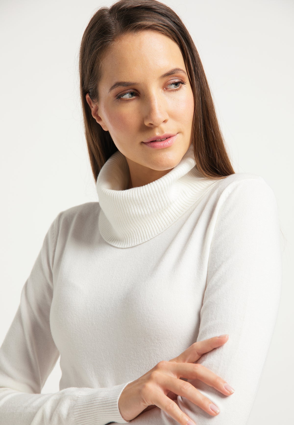 DreiMaster Klassik Damen-Rollkragenpullover