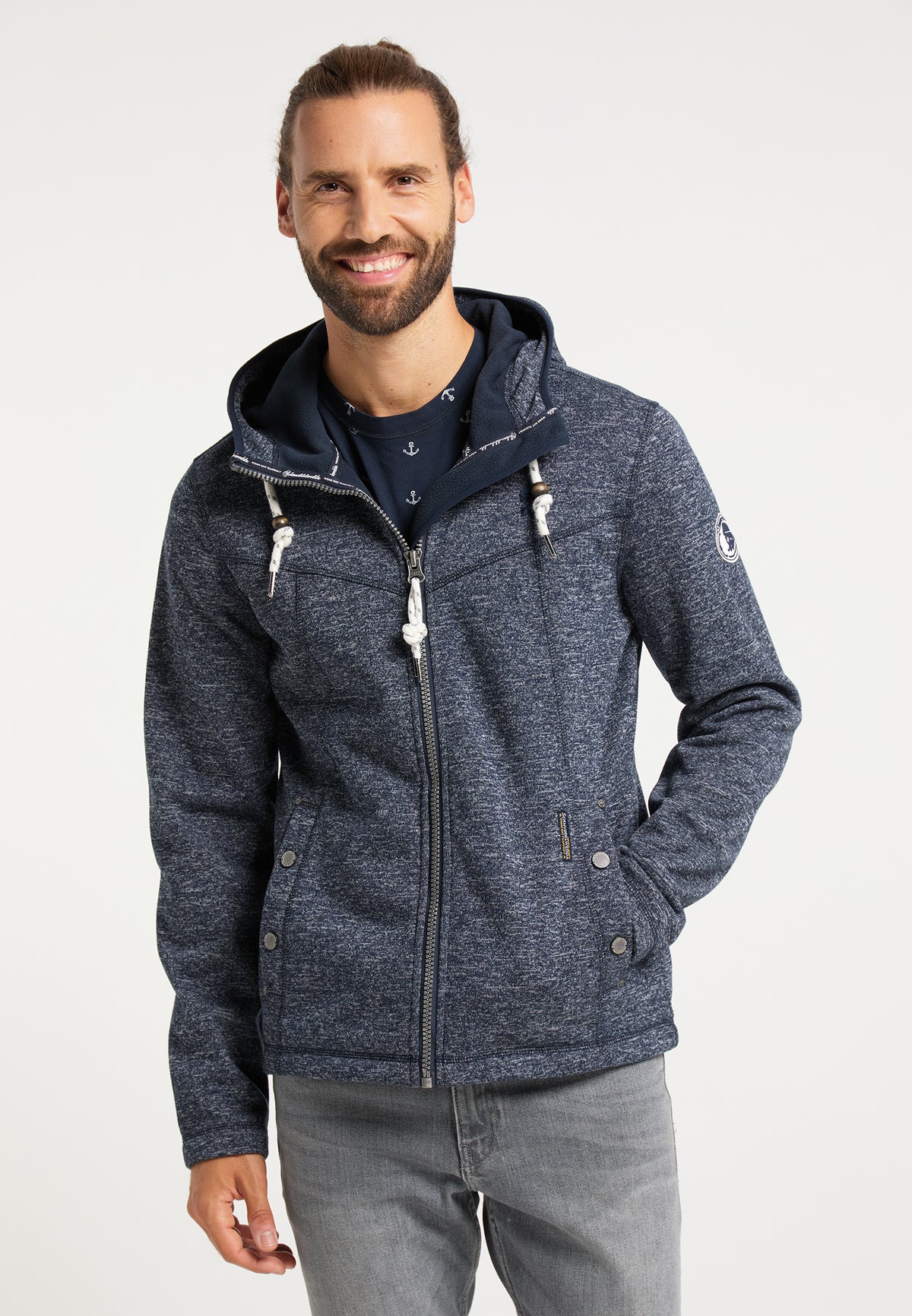 Schmuddelwedda Men's Funktionsjacke aus Strickfleece