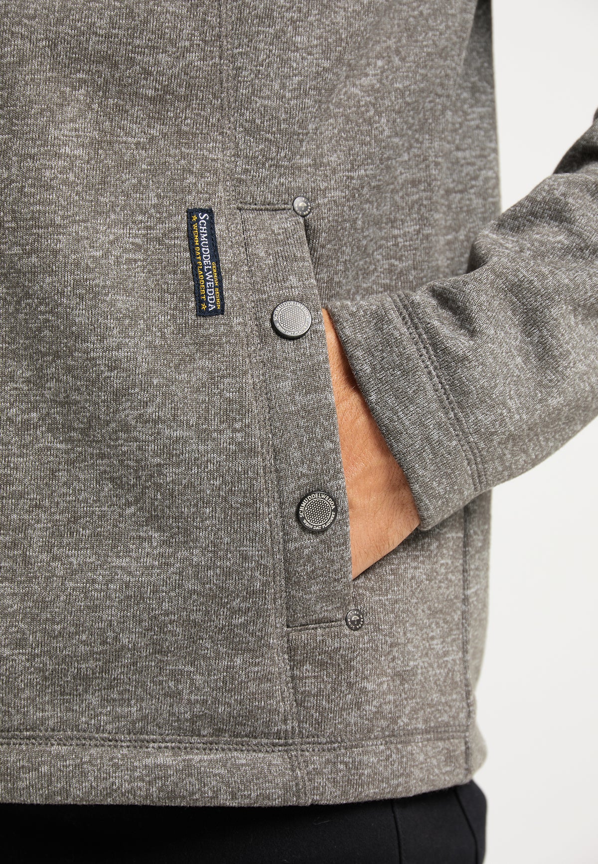 Schmuddelwedda Men's Funktionsjacke aus Strickfleece