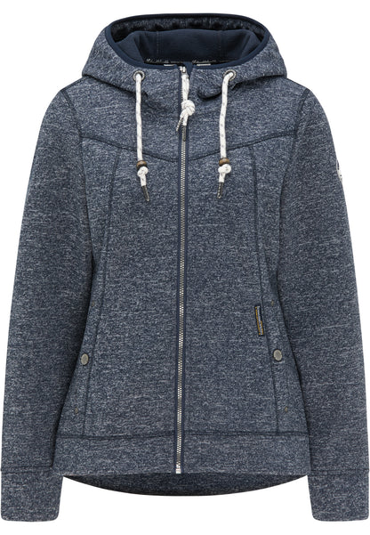 Schmuddelwedda Damen Funktionale Strickfleecejacke