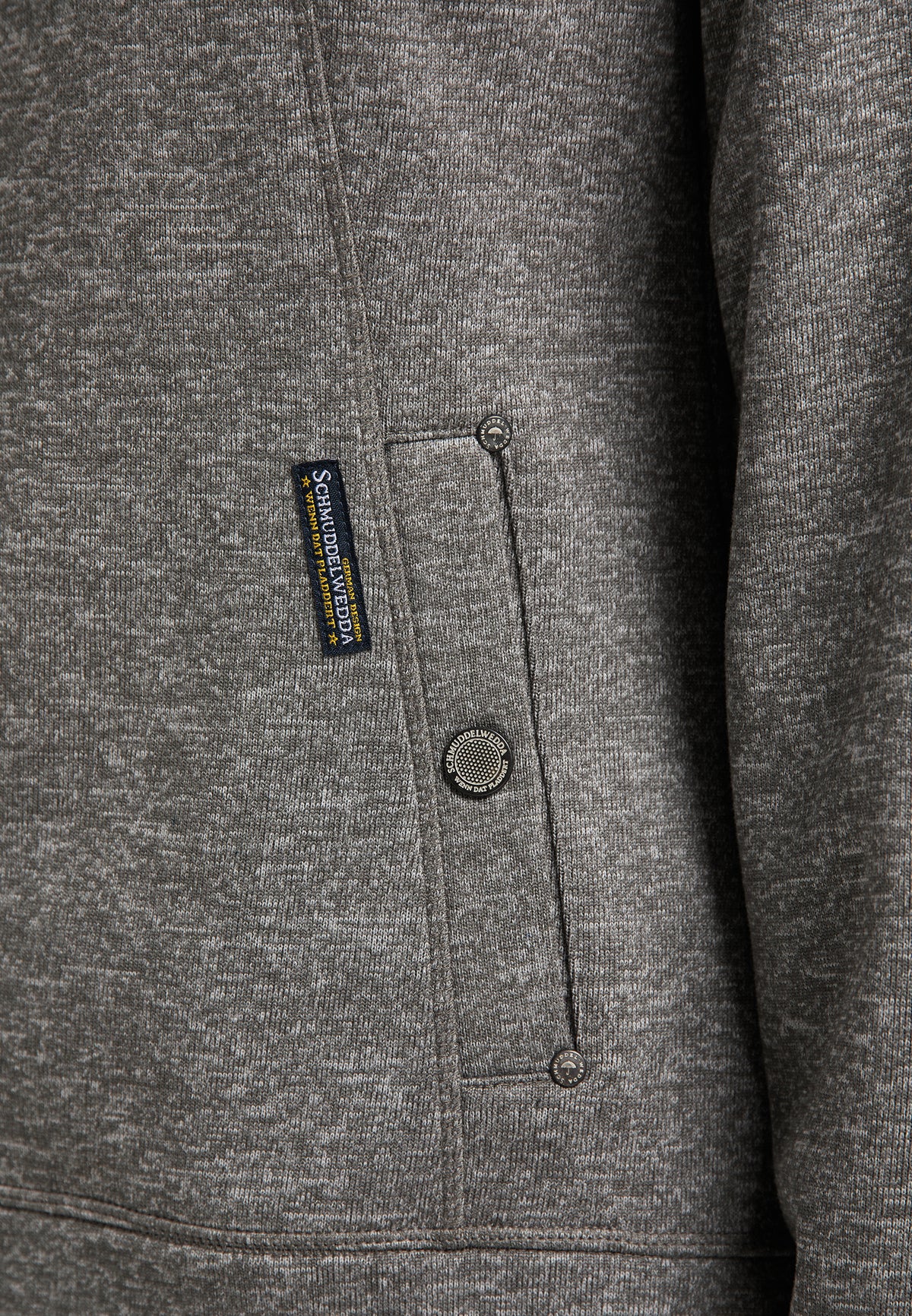 Schmuddelwedda Damen Funktionale Strickfleecejacke