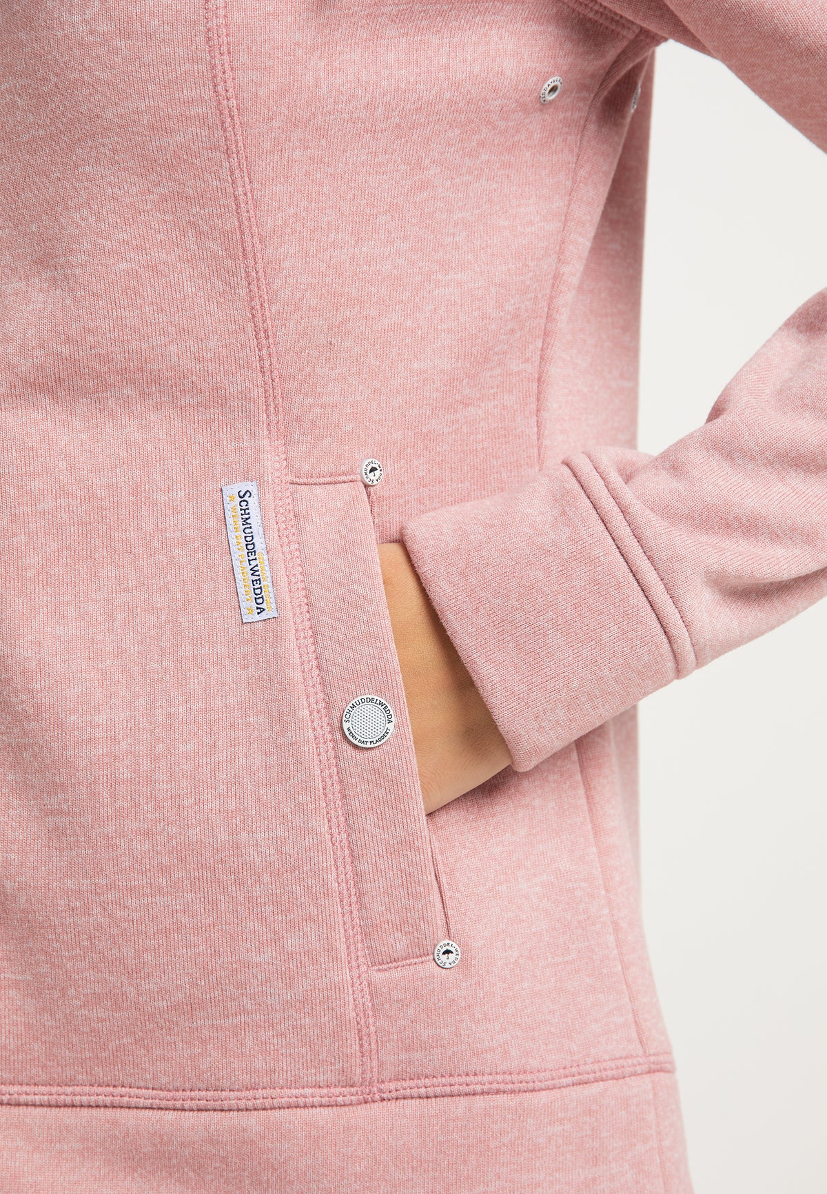 Schmuddelwedda Damen Funktionale Strickfleecejacke