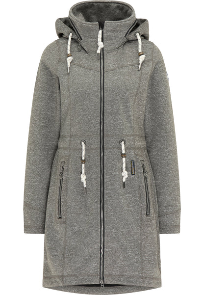 Schmuddelwedda Damen Funktionaler Strickfleecemantel