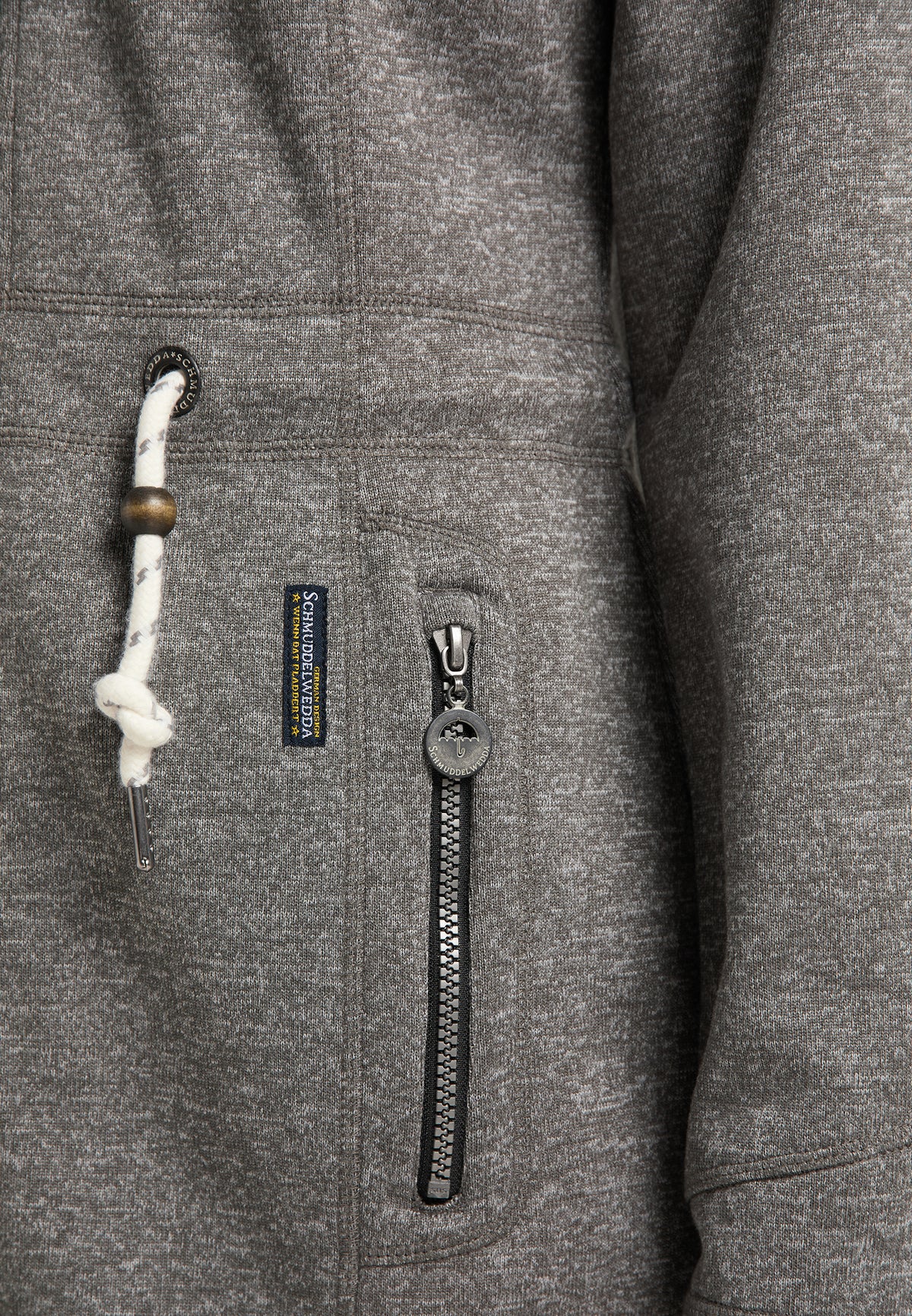 Schmuddelwedda Damen Funktionaler Strickfleecemantel