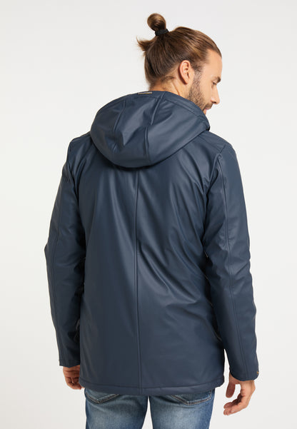 Schmuddelwedda Men's Regenjacke mit Teddyfutter