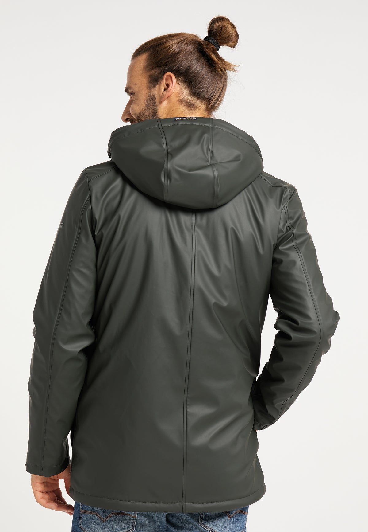 Schmuddelwedda Men's Regenjacke mit Teddyfutter