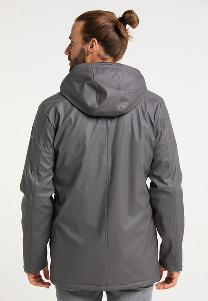 Schmuddelwedda Men's Regenjacke mit Teddyfutter