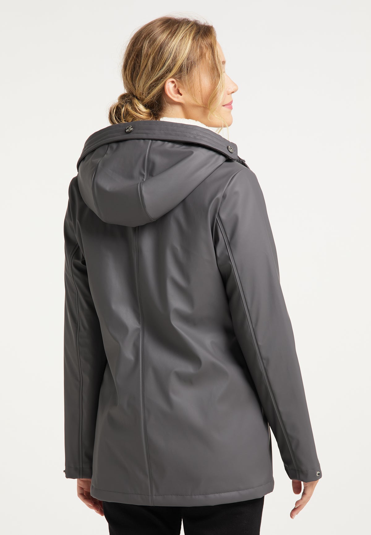Schmuddelwedda Women's Regenjacke mit Teddyfutter