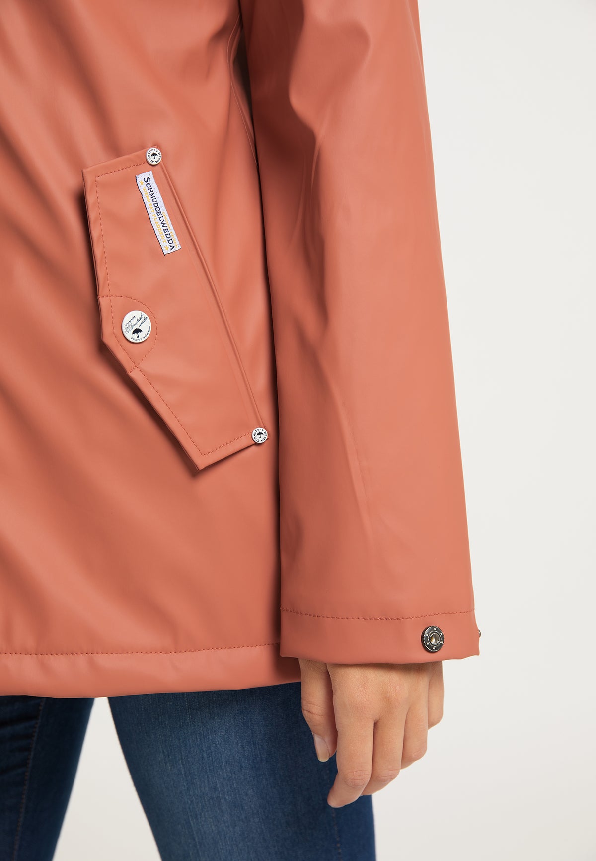 Schmuddelwedda Women's Regenjacke mit Teddyfutter
