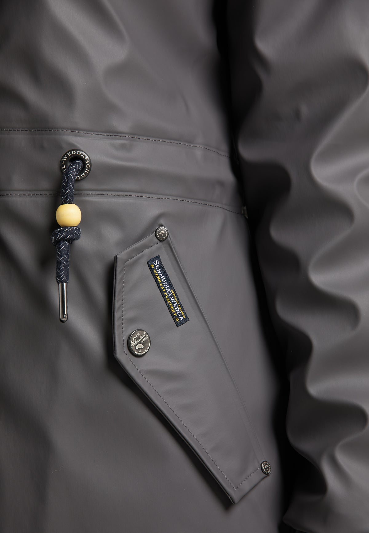 Schmuddelwedda Damen wattierter Regenparka