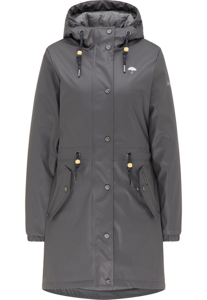 Schmuddelwedda Damen wattierter Regenparka