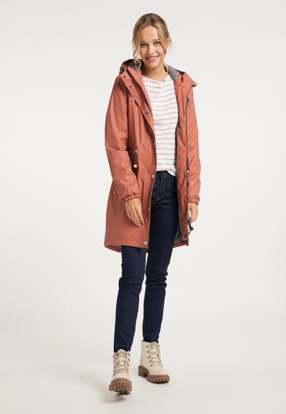 Schmuddelwedda Damen wattierter Regenparka