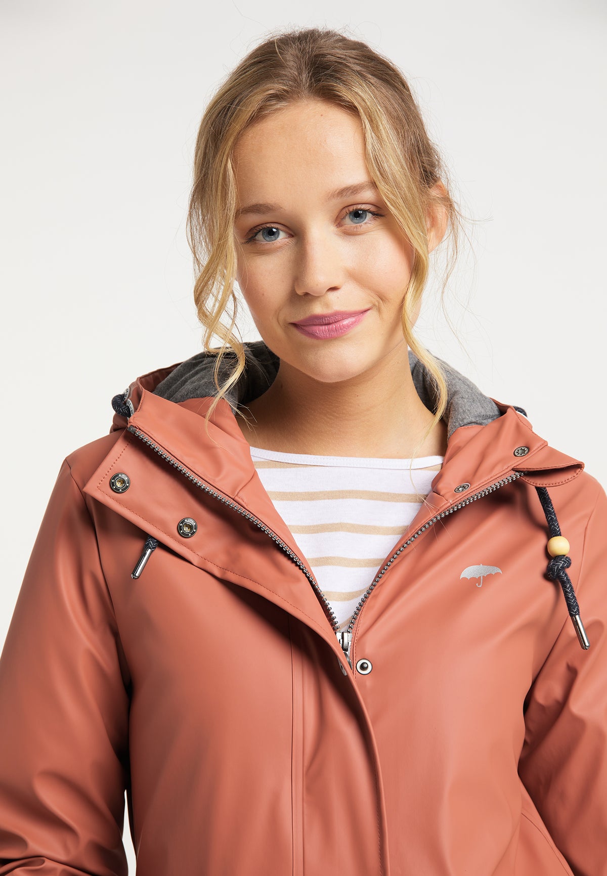 Schmuddelwedda Damen wattierter Regenparka