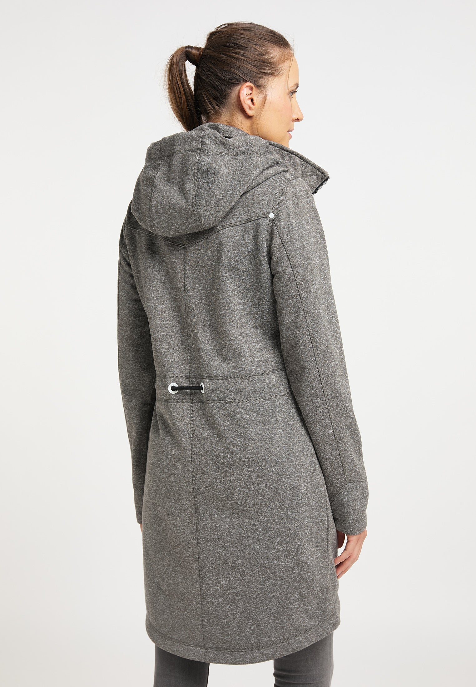 ICEBOUND Women's Funktionaler Strickfleecemantel
