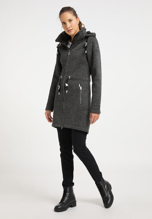 ICEBOUND Damen-Strickfleecemantel