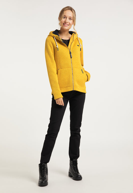 Schmuddelwedda Damen-Strickfleecejacke