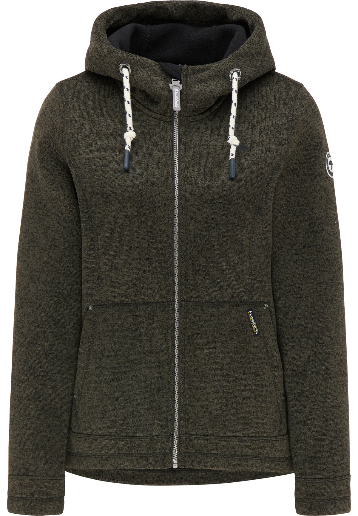 Schmuddelwedda Damen-Strickfleecejacke