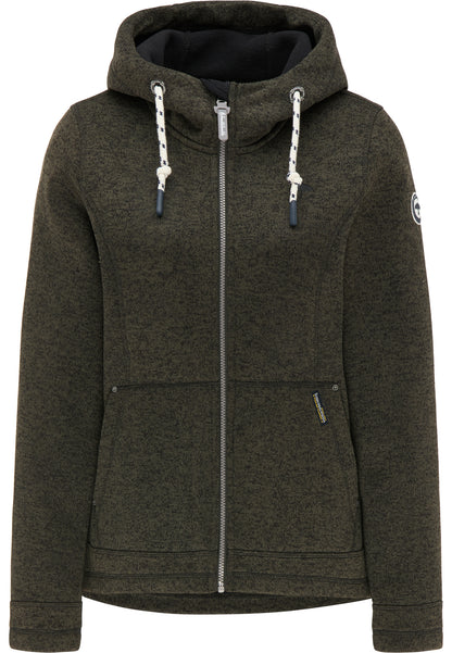 Schmuddelwedda Damen-Strickfleecejacke