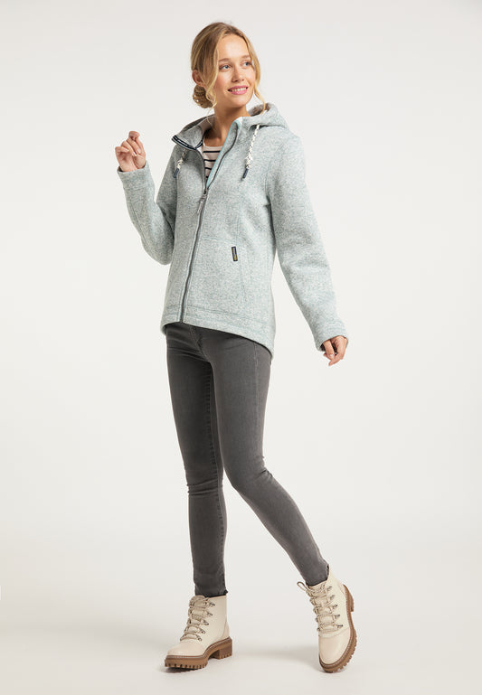 Schmuddelwedda Damen-Strickfleecejacke