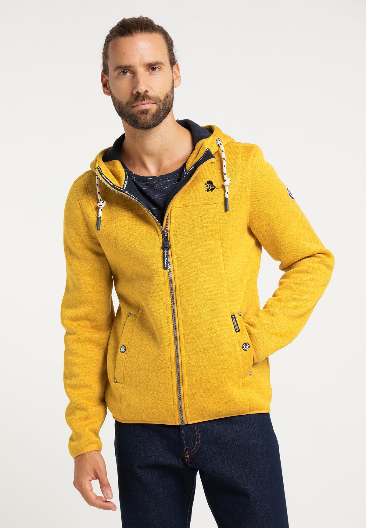 Schmuddelwedda Men's Strickfleecejacke