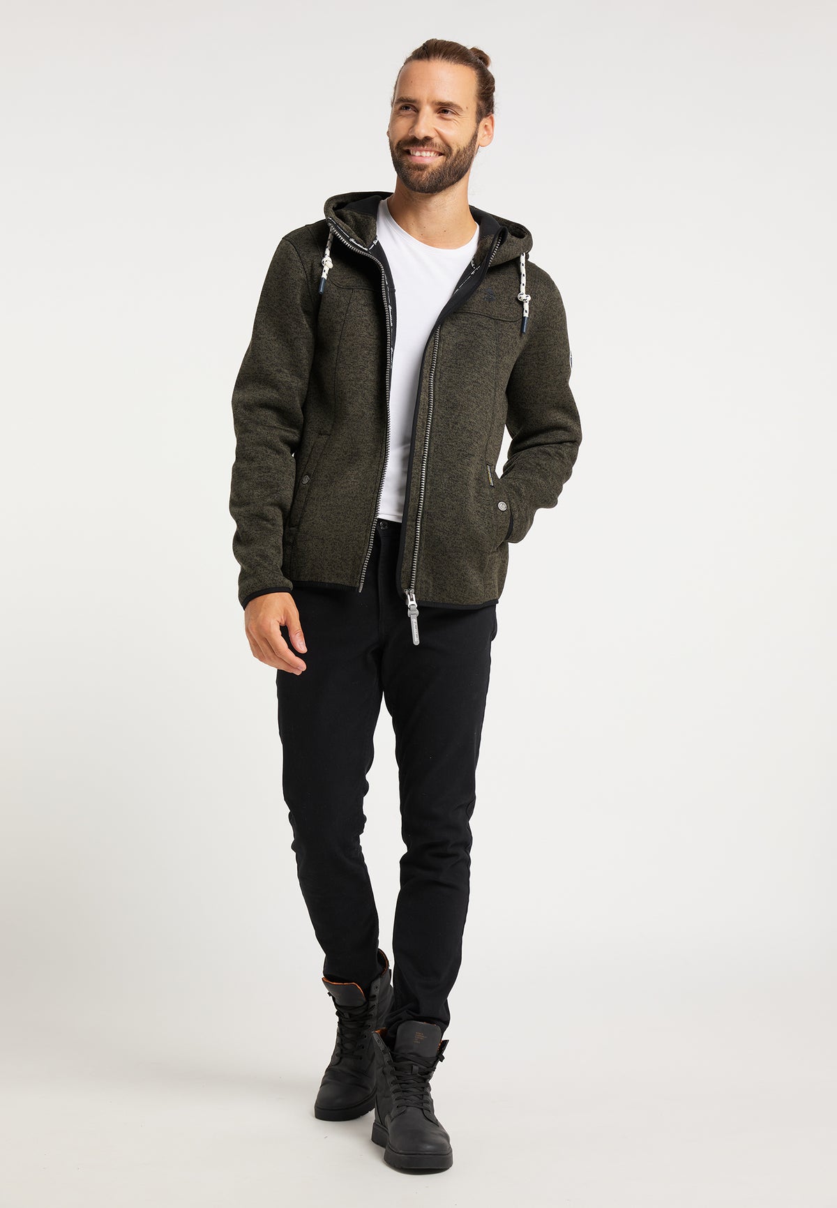 Schmuddelwedda Men's Strickfleecejacke