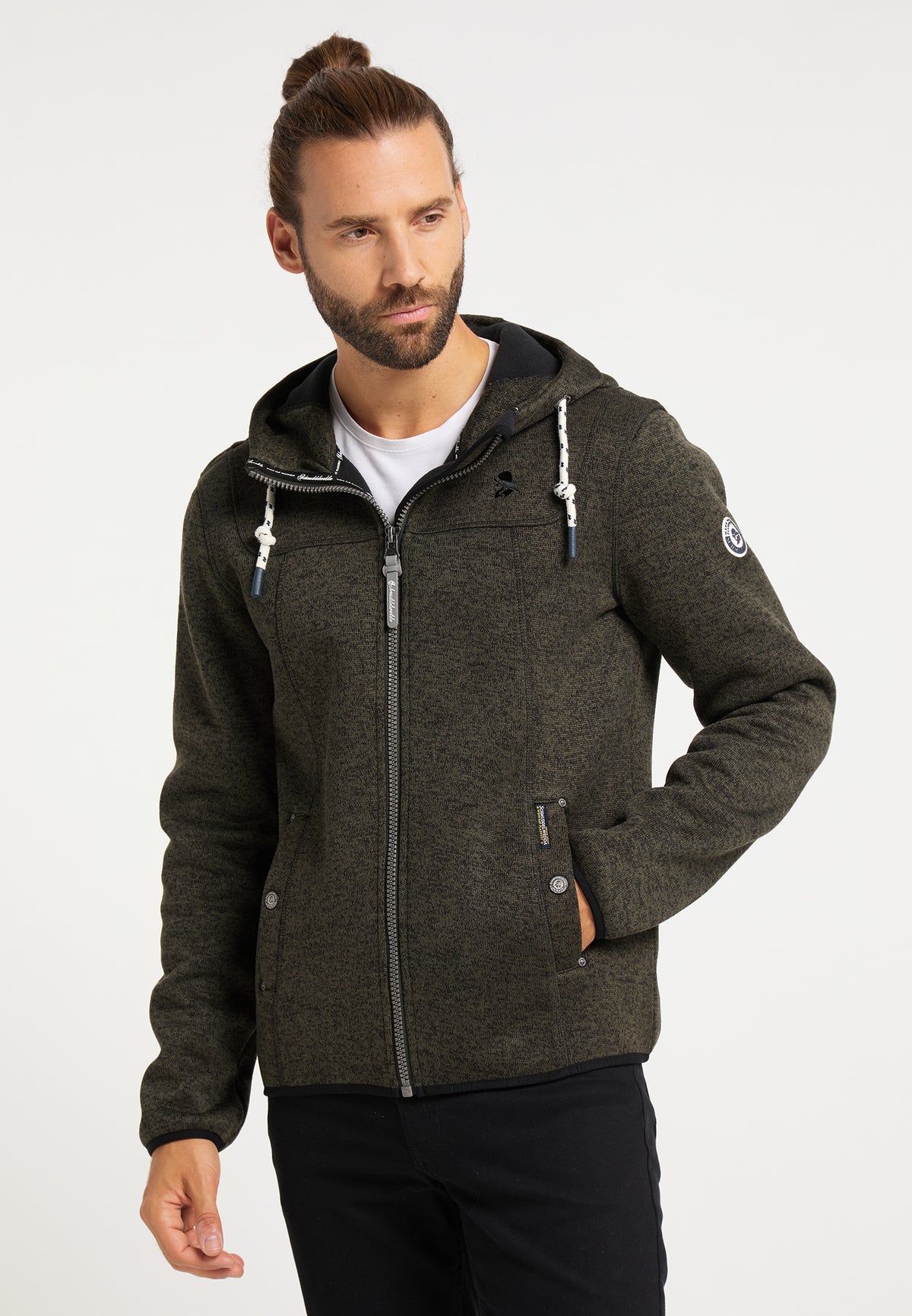 Schmuddelwedda Men's Strickfleecejacke