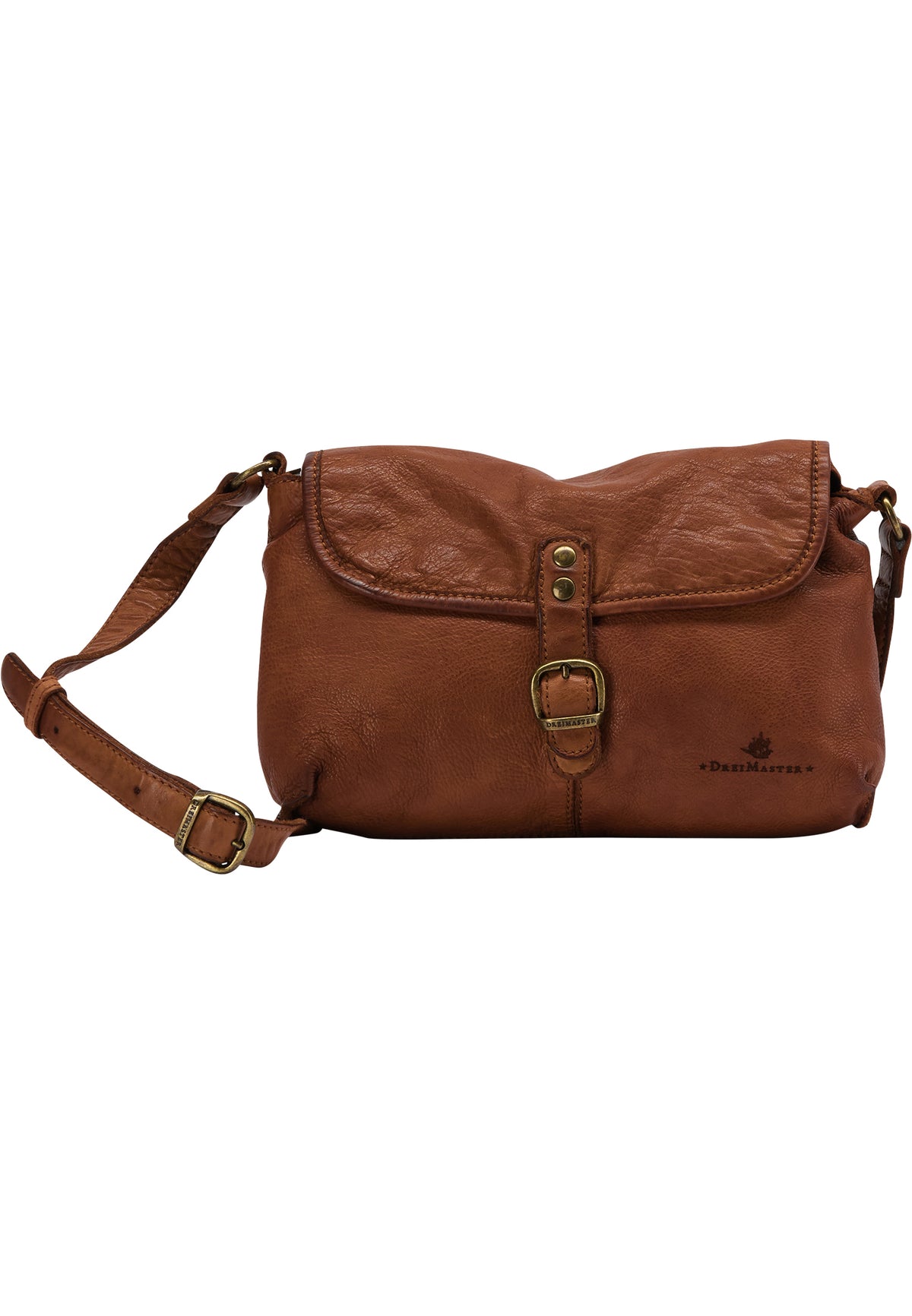 DreiMaster Vintage Damen Lederhandtasche