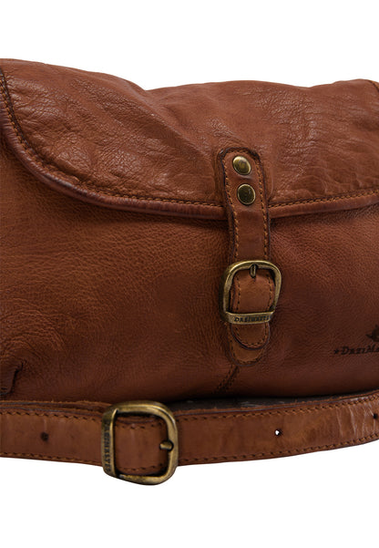 DreiMaster Vintage Damen Lederhandtasche