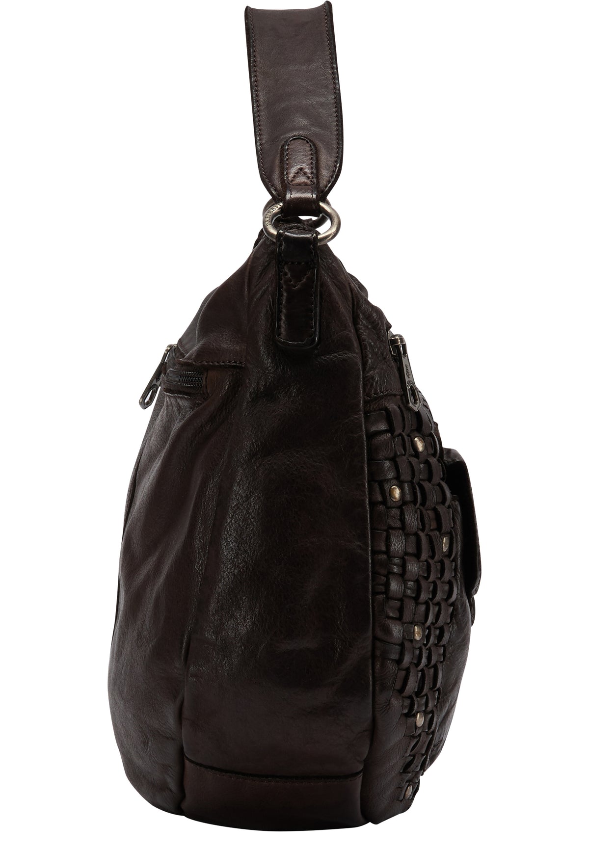 DreiMaster Vintage Damen-Lederhandtasche