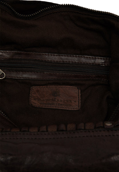DreiMaster Vintage Damen-Lederhandtasche