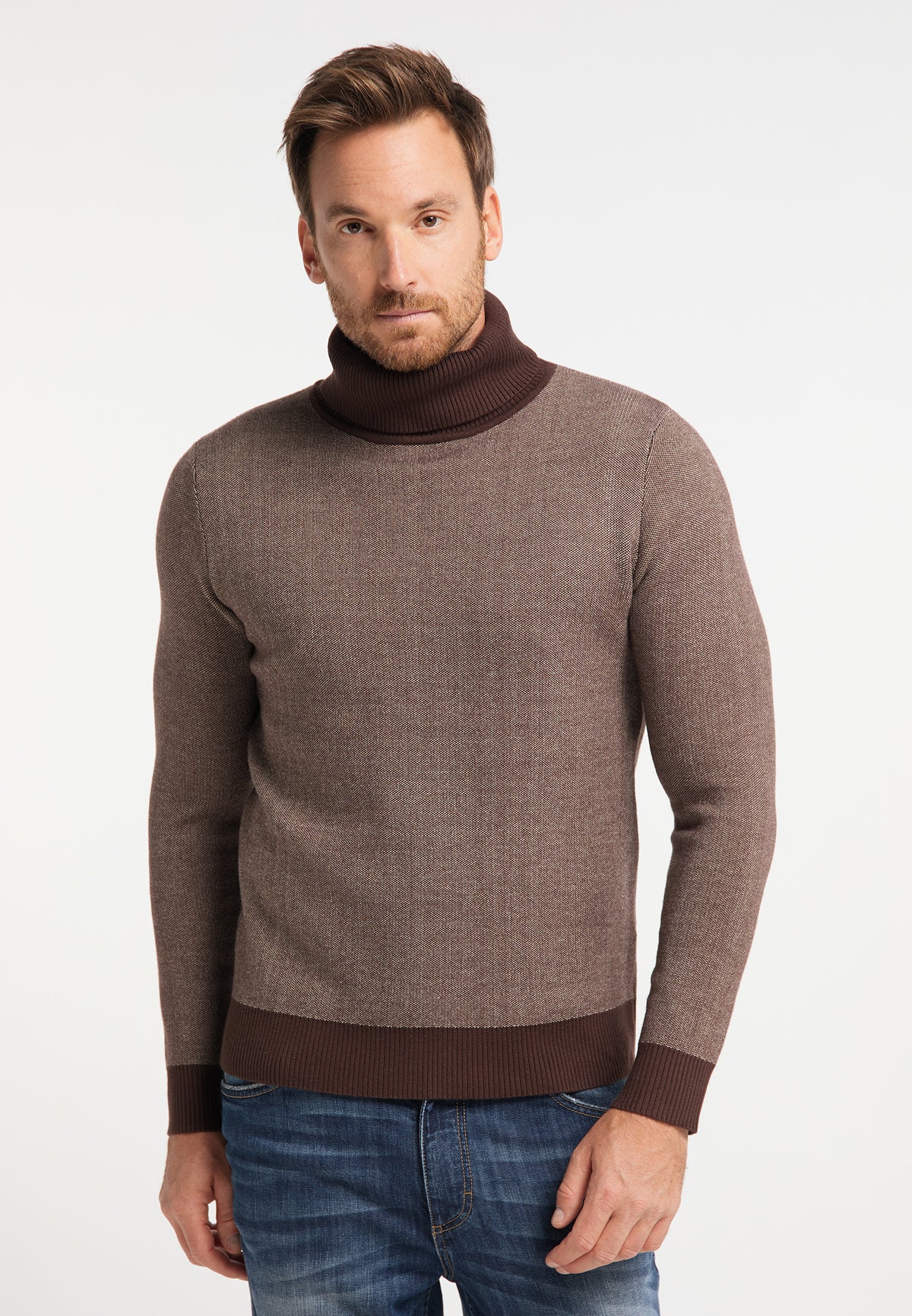 DreiMaster Vintage Men's Rollkragenpullover