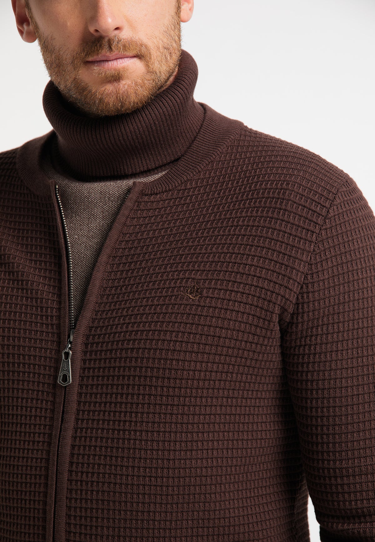 DreiMaster Vintage Herren-Strickjacke