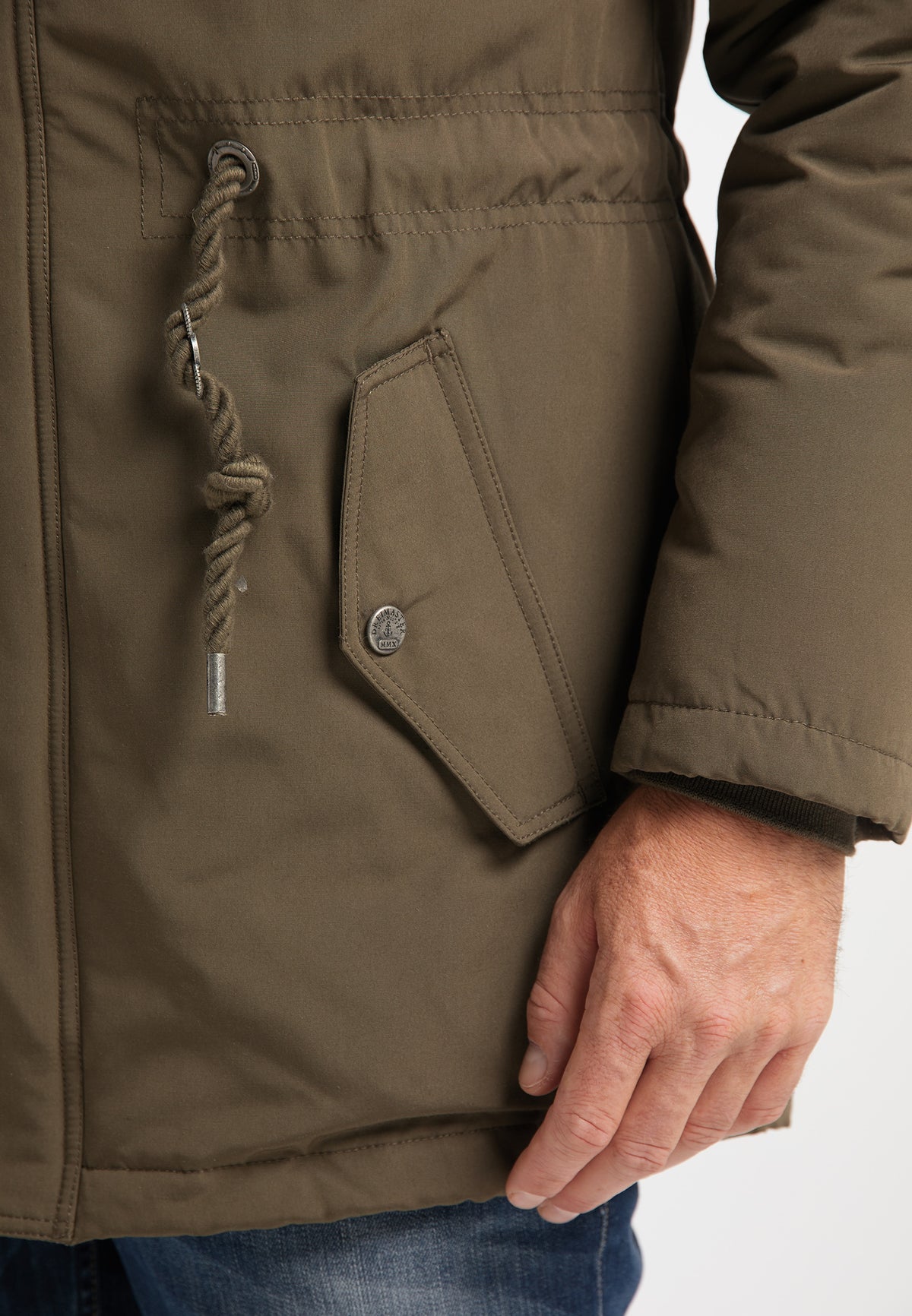 DreiMaster Vintage Mężczyźni zimowa parka