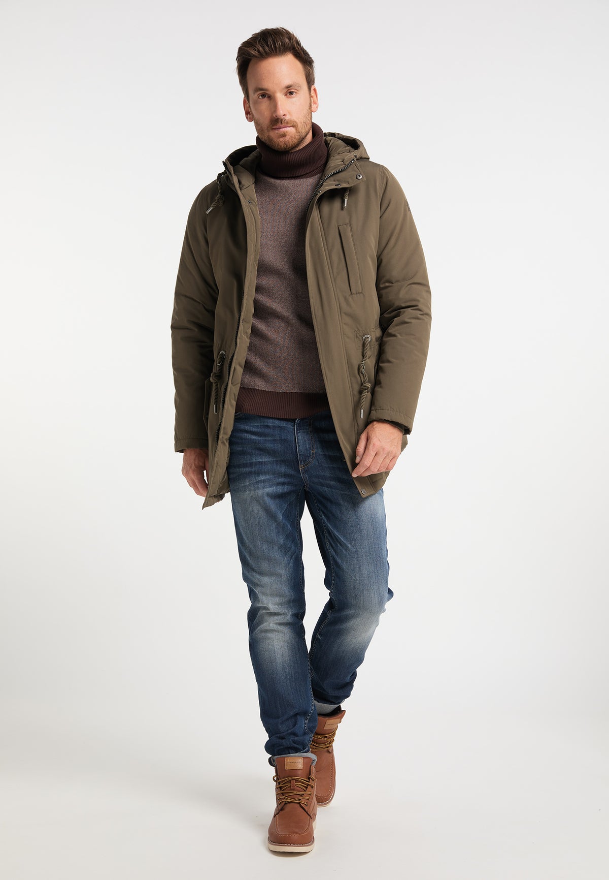 DreiMaster Vintage Mężczyźni zimowa parka