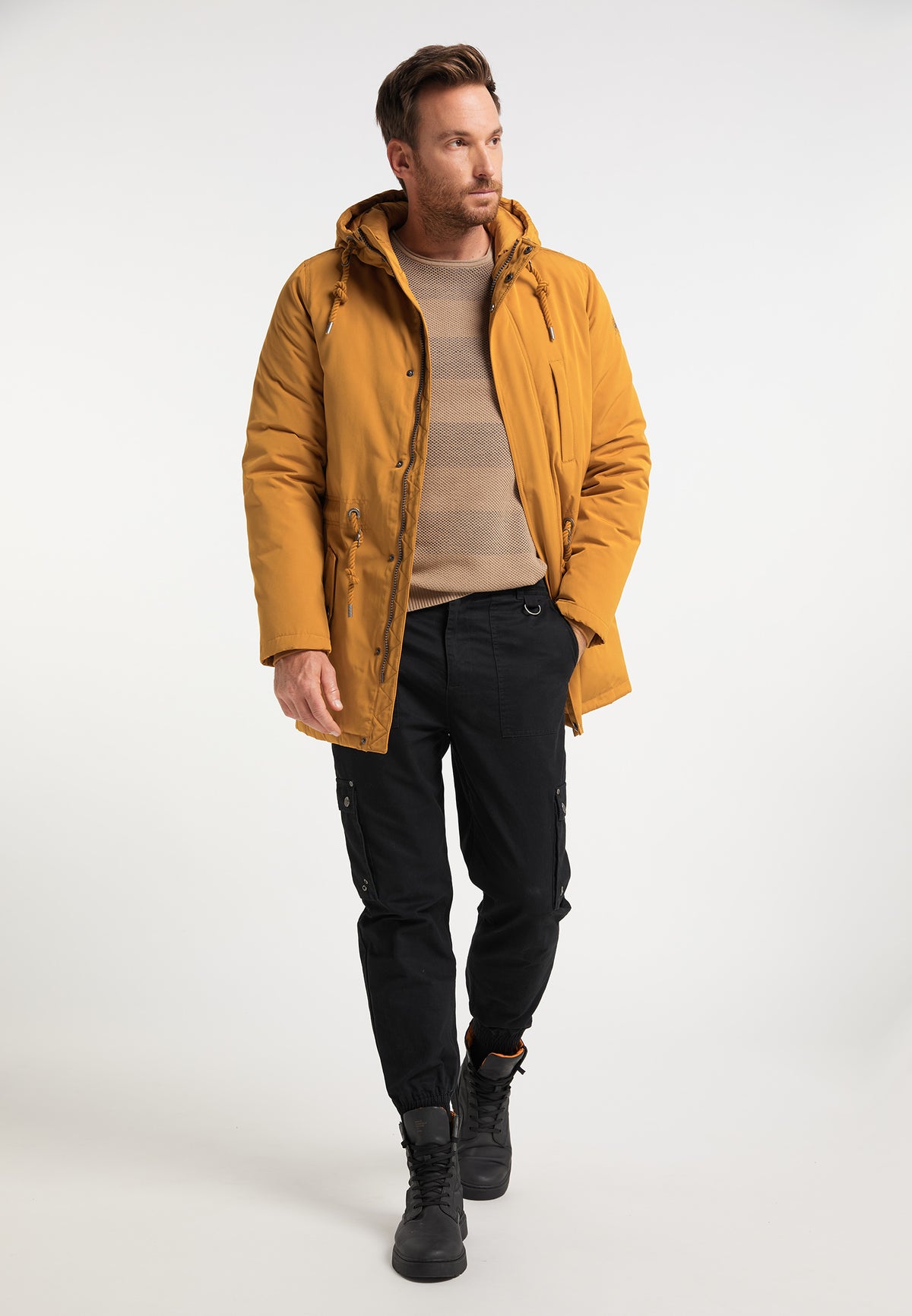 DreiMaster Vintage Mężczyźni zimowa parka