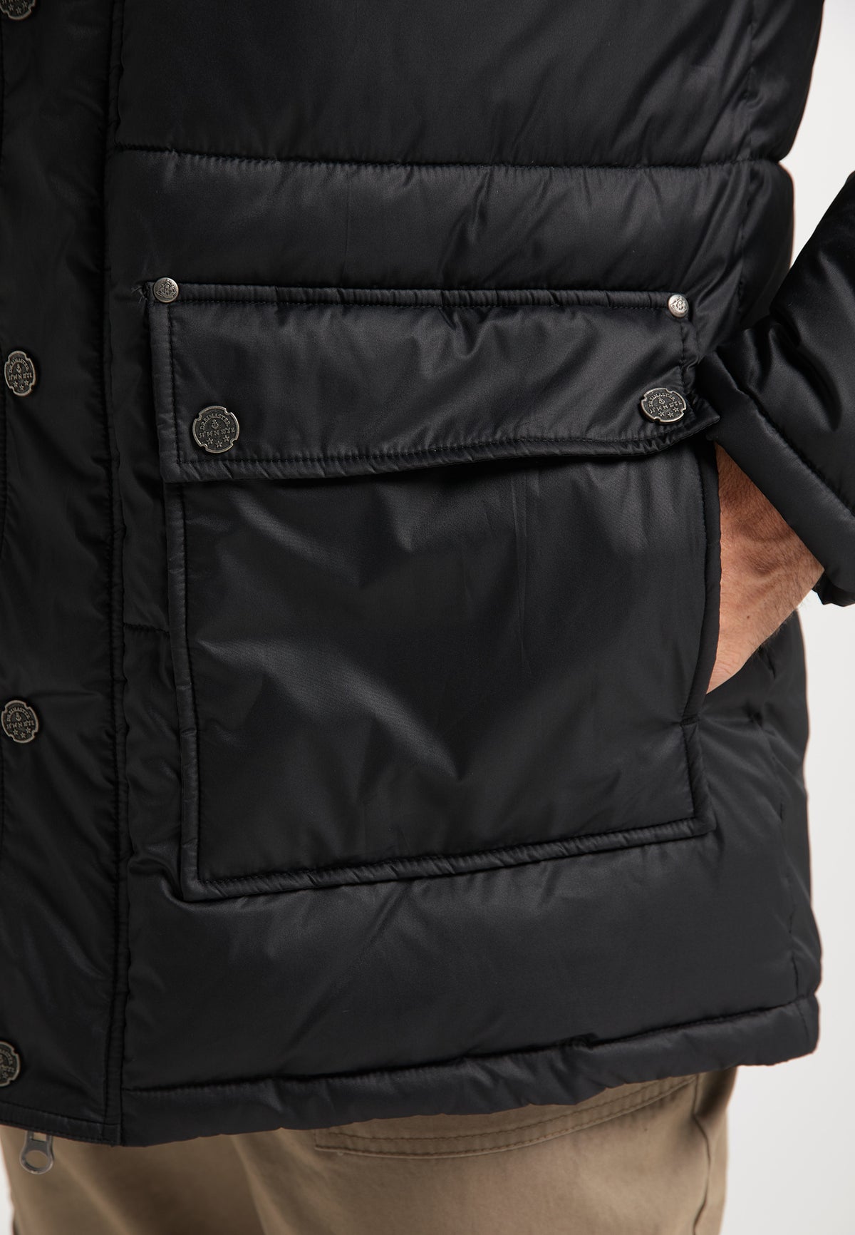 DreiMaster Vintage Mężczyźni zimowa parka