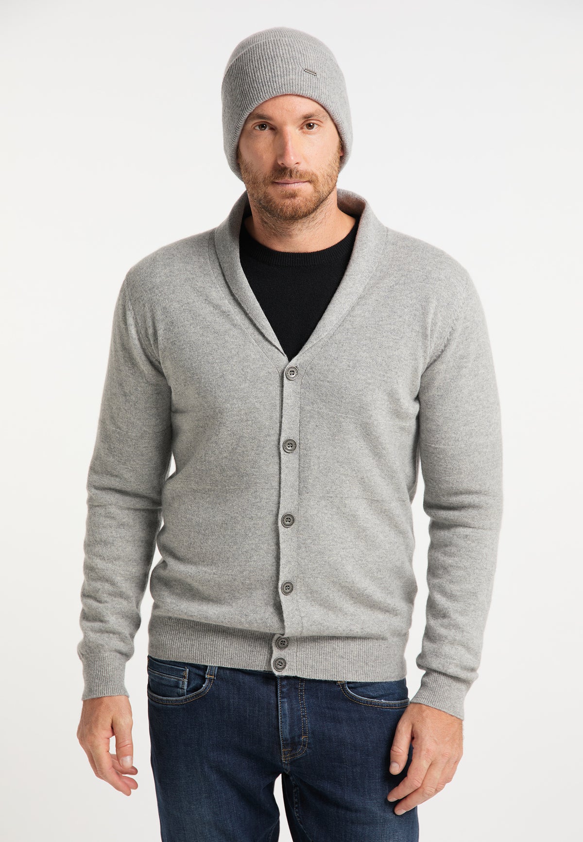 DreiMaster PREMIUM Men's Kaschmir Mütze