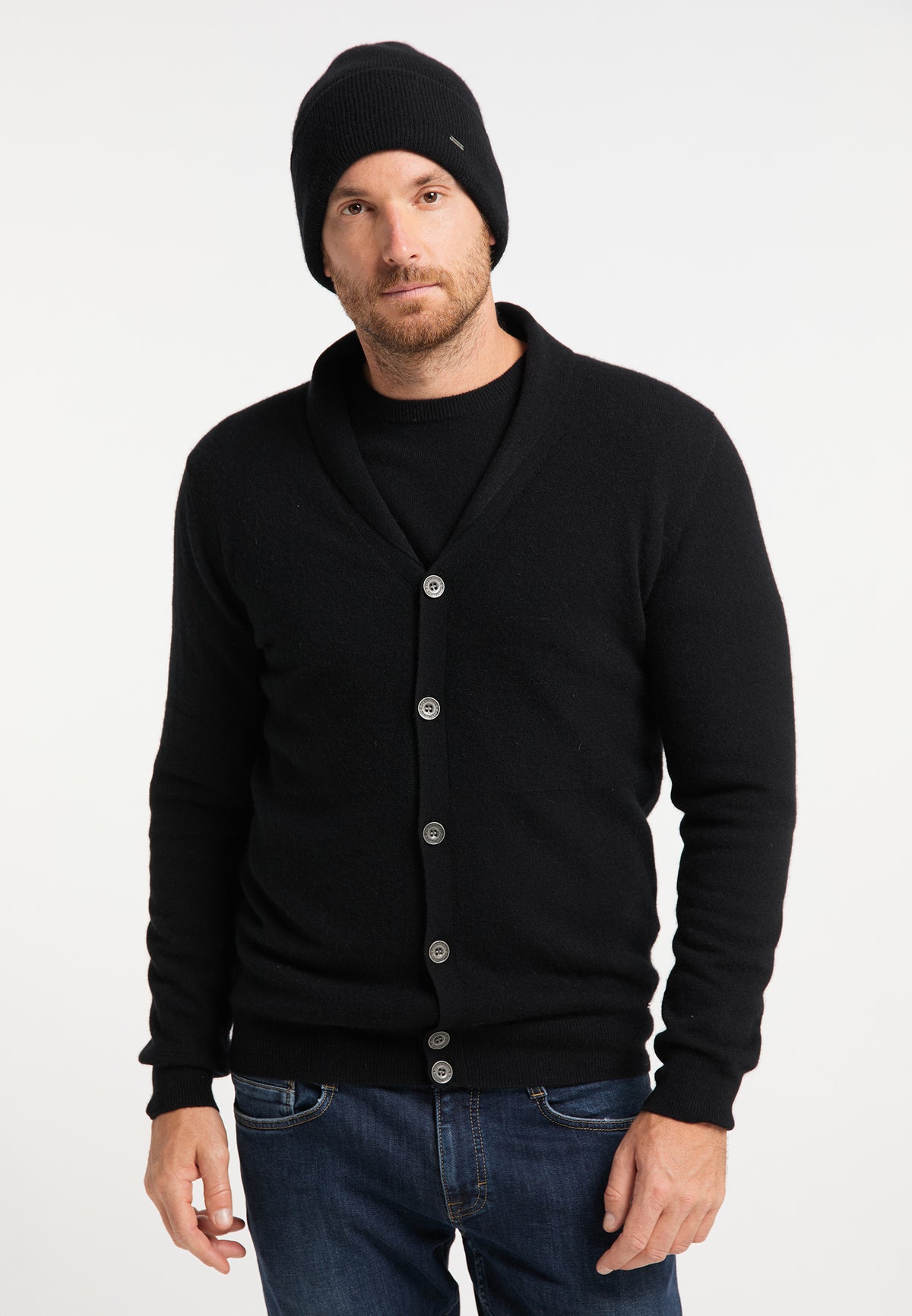 DreiMaster PREMIUM Men's Kaschmir Mütze